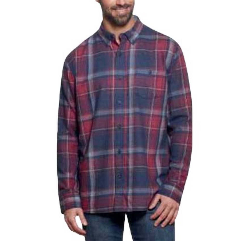 🆕 Weatherproof Vintage Plaid Flannel Shirt